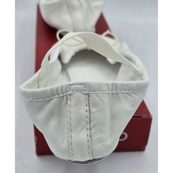 NIB Capezio Kids Daisy Ballet Flats - Color White - Size Kids 13W - Picture 9 of 10